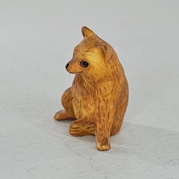 Freeman McFarlin George Good Miniature Brown Bear Figurine - Picture 4 of 8